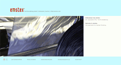Desktop Screenshot of emstex.com